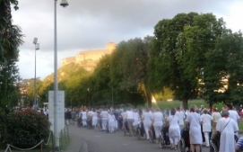 Lourdes processie