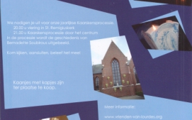 Kaarskensprocessie affiche